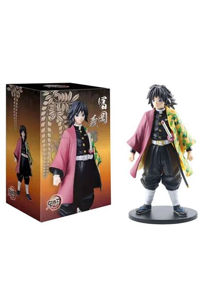 BANDAI With box Anime Demon Slayer Kimetsu no Yaiba Figure Kamado Tanjirou Action Figure Agatsuma Zenitsu N