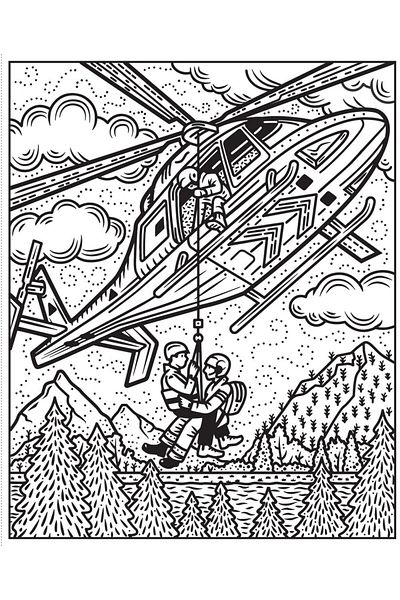Usborne Children's book, Usborne, Planes and Helicopters Magic Painting Book, 5+ years