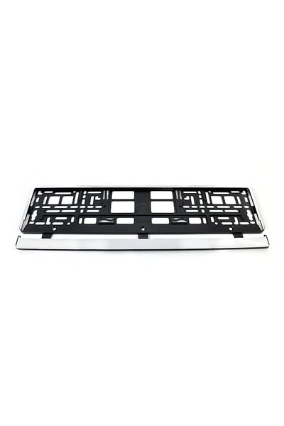 motor starter License plate holder, chromed plastic, Amio