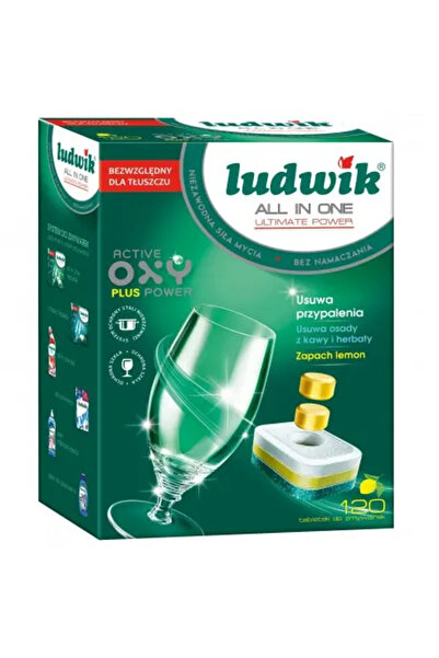 LUDWİK Tablete pentru masina de spalat vase, Ludwik, 2.16 kg, 120 buc