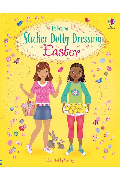Usborne Children's book, Usborne, Sticker Dolly Dressing Easter, 5+ years