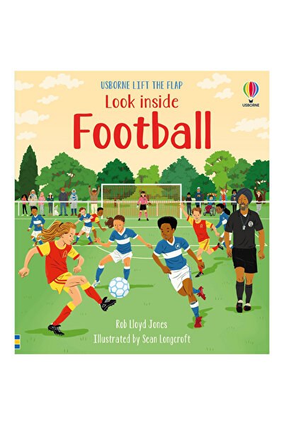 Usborne Carte pentru copii - Privește în interiorul fotbalului