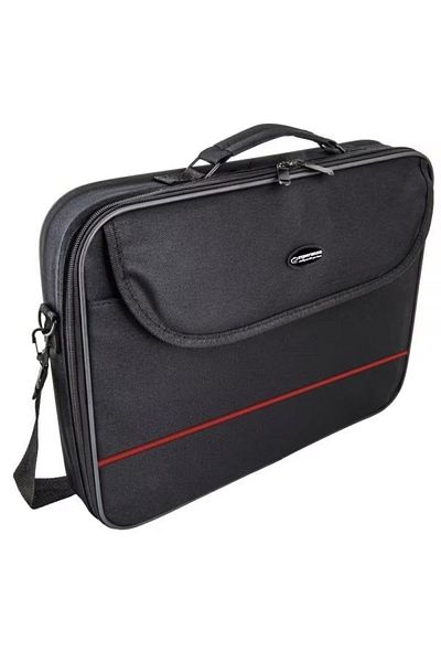 ESPERANZA Laptop bag 15.6 inch CLASSIC Esperanza color black/red