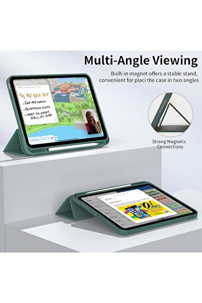 Optim Solution Tablet Case FlexPro for Apple iPad Air 13 (2025), Complete Protection, Stand Function, Pencil Holder