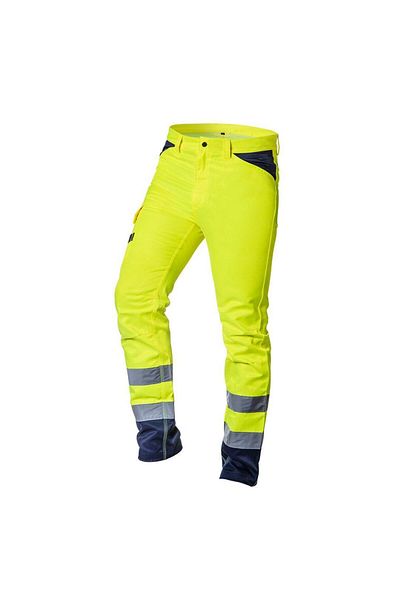 NEO Slim Fit Work Trousers, Reflective, Visibility Model, Size Xxl/56,