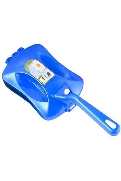 ABYZ Carpet brush, 3 wheels, simple model, removable handle, 16 x 12 cm, blue color