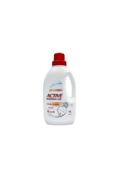 Active Active liquid detergent for white laundry, 1 liter, 20 washes