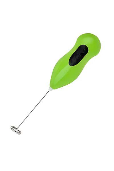 ABYZ Spumator electric de cafea cu baterii, verde