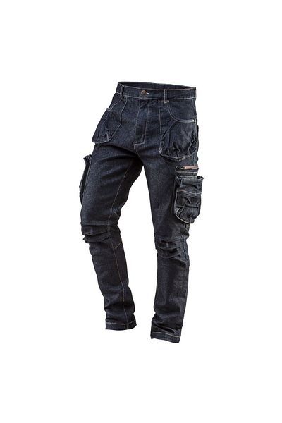 NEO Pantaloni De Lucru Tip Blugi Cu 5 Buzunare, Model Denim, Marimea Xxl/56,