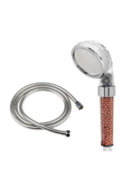 SUPER TRENDS SUPER TRENDS® Bathroom Kit: Shower Head, 3 Levels of Water Filtration