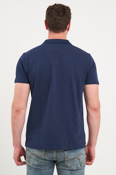 Lee Cooper Tricou barbat polo de culoare uniforma