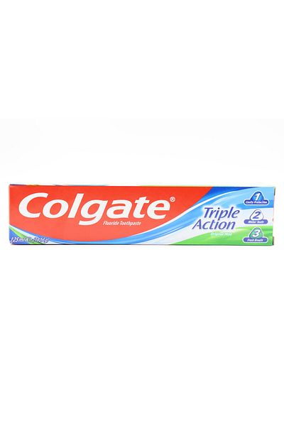 Colgate Colgate Triple Action Original Mint Toothpaste, 125ml