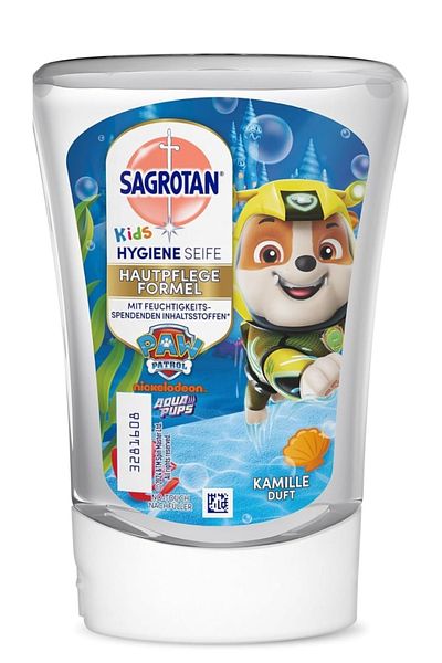 Dettol Set of 2 Refills of Sagrotan Kids No Touch antibacterial liquid soap with Chamomile
