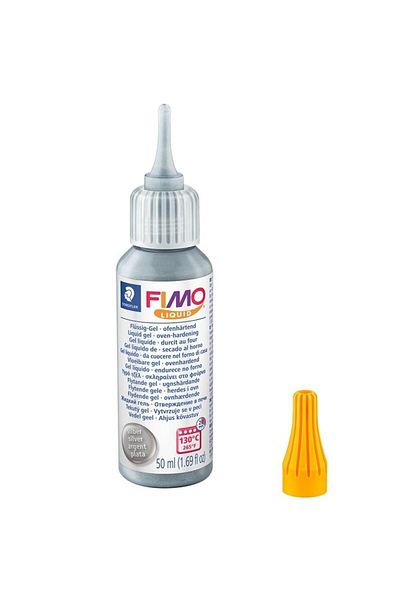 Bafimo FIMO decorative gel liquid 50ml silver