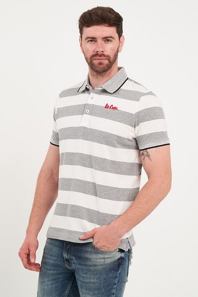 Lee Cooper Men's striped polo shirt