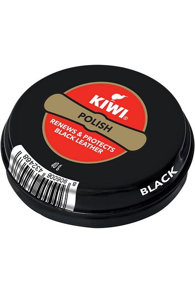Kiwi Paste Shoe Polish Black - 40g - Pack of 5