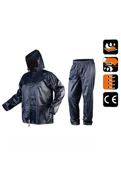 NEO Geaca Cu Pantaloni Pentru Ploaie, Marimea Xl/54,