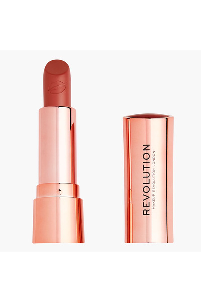 MAKEUP REVOLUTION أحمر شفاه ساتين كيس - 3.5 جرام