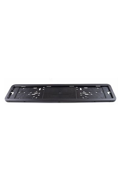 motor starter Stainless Steel License Plate Holder, Matt Black, Lpf 003