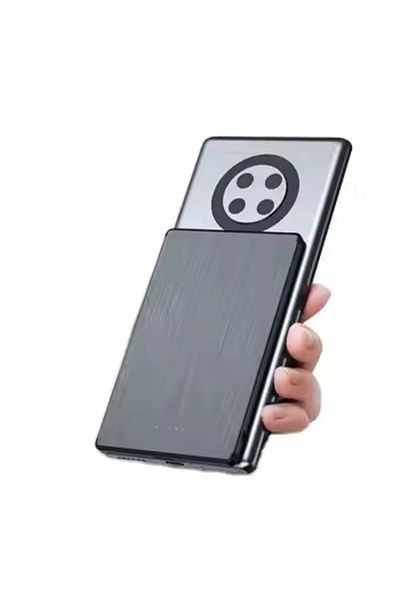 Zherqon Wireless Slim MagSafe External Battery 10,000 mAh, Compatible with iPhone 12-15 Pro and Android