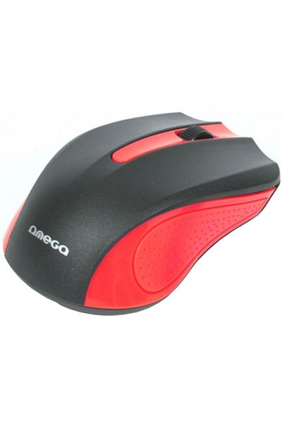 Omega Omega Wireless Mouse OM-419, 1000 DPI, USB, Black/Red