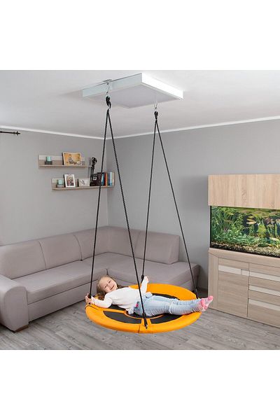 ideal STORE Children's swing, Nest type, Maximum load 150 Kg, Diameter 95 cm, Steel frame