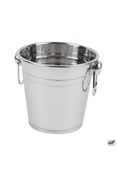 İNOXCLASS ANGMAD stainless steel ice cream maker, height 18cm, diameter 18cm, capacity: approx. 3.5 liters, aisle