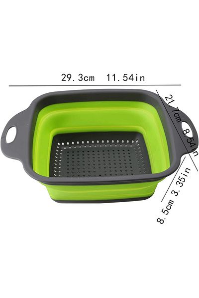 ABYZ Foldable silicone colander 29cm