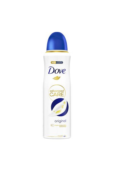 Dove Antiperspirant, Dove Advanced Original, 72h effect, vegan, 200ml