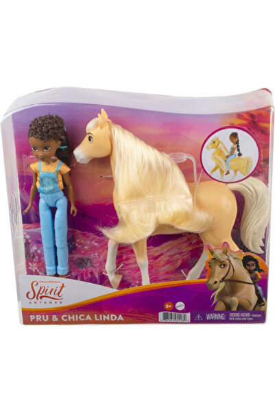 mattel Spirit Playset, Prudence Doll and Chica Linda, the free spirited horse