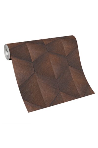 erismann Modern wallpaper with geometric model, 3D effect