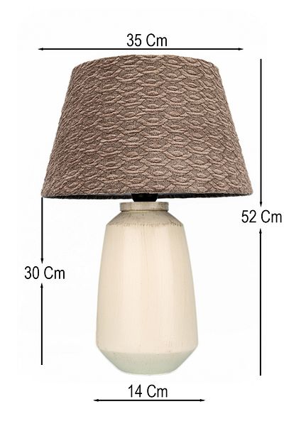 Hmydesign Milosia Handmade Decorative Ceramic Lampshade