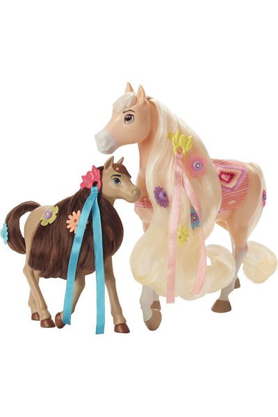 mattel Spirit, Chica Linda and Foal Playset - The Beauty Stable