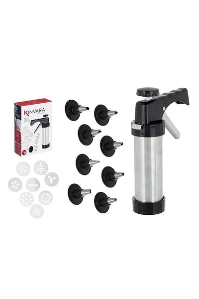 kinvara Pastry Syringe with 16 Accessories