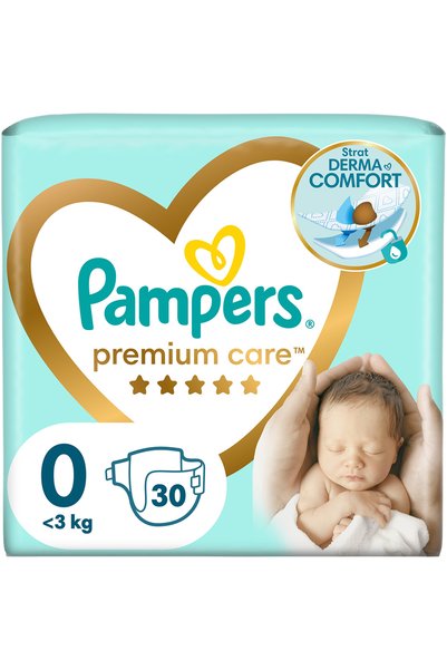 Pampers Πάνες Pampers Premium Care Carry Pack Μέγεθος 0, Νεογέννητα, 1 - 2,5 ...