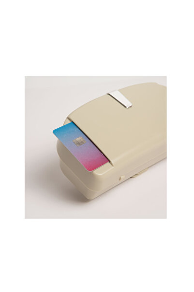 MNC Glasses holder, MNC, Sun visor attachment, Plastic, Beige