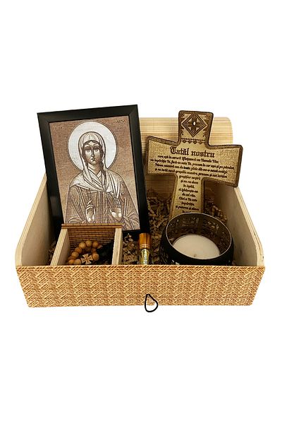 OEM Holy Gift Set – Icon and Prayer: Saint Larisa
