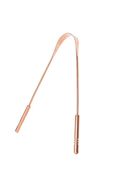 SUPER TRENDS Dispozitiv Curatare Limba Tip Racleta pentru Igiena Orala, Anti Halitoza, 100% Cupru, SUPER TRENDS