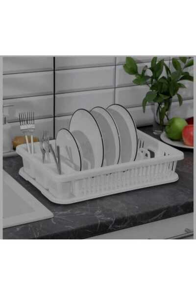 ABYZ Στεγνωτήριο πιάτων Romtatay, με δίσκο μεγέθους 42x27x8,5 cm