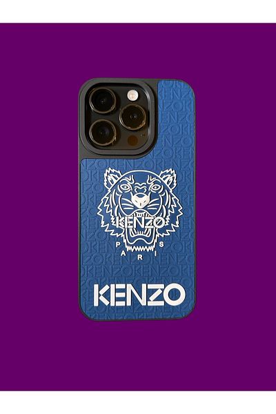 Kenzo Carcasă de telefon compatibilă cu iPhone 16 - Albastră
