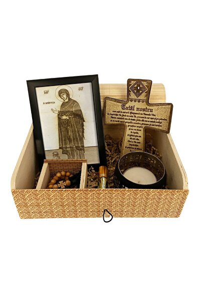 OEM Set Dar Sfant – Icoana si Rugaciune: Sporul Casei - Maica Domnului