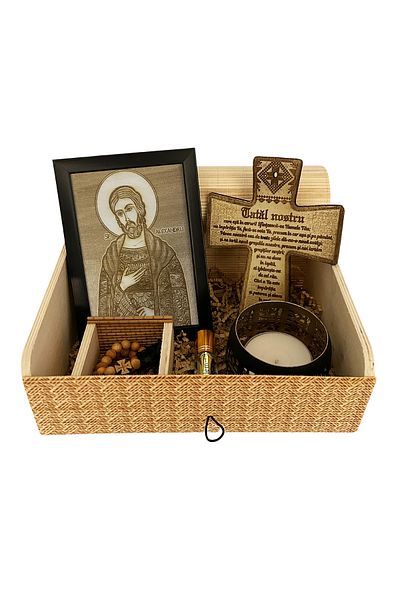 OEM Holy Gift Set – Icon and Prayer: Saint Alexander