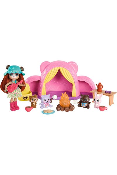 mattel Enchantimals Playset - Camping Tent with Accessories