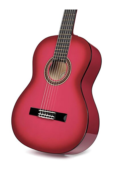 VALENCIA VC104PKS, classical guitar, pink sunburst finish