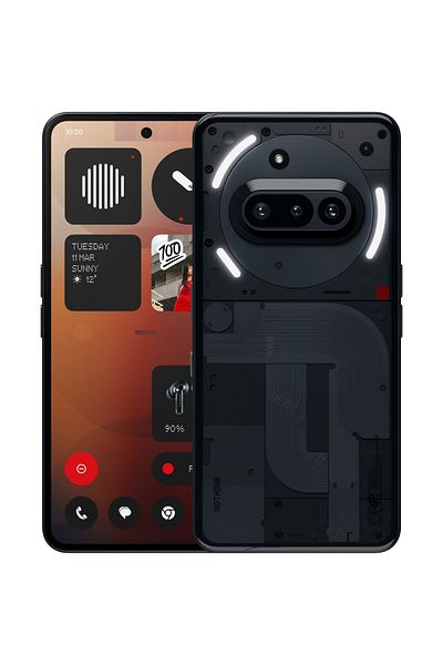 NOTHING Mobile phone Nothing Phone(3a), Dual SIM, 8GB RAM, 128GB, 5G, Black
