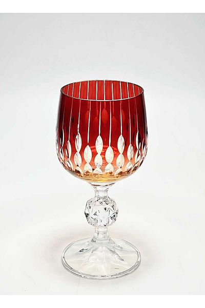 Kristal Market Handmade Crystal Bohemia Neon Crystal Coffee Side Liquor Water Glass