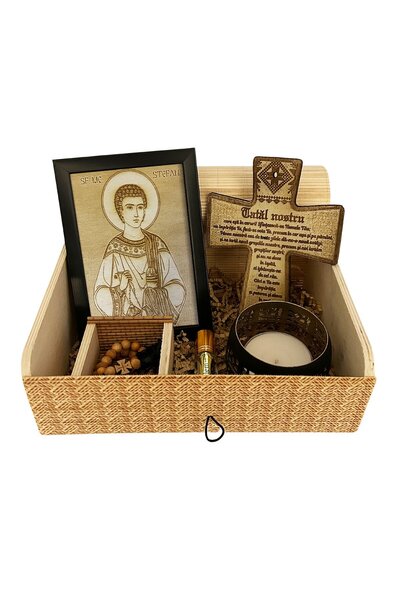 OEM Set Dar Sfant – Icoana si Rugaciune: Sfantul Stefan