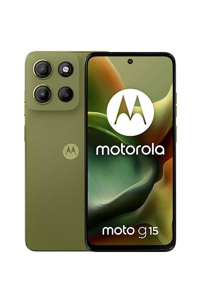 Motorola Motorola Moto G15 mobile phone, 4GB RAM, 128GB, Iguana Green