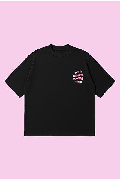 PURE POWER Tricou ASSC x Rayones Rosa Boxy Fit supradimensionat unisex tricou – cu imprimeu |   Îmbrăcăminte de stradă