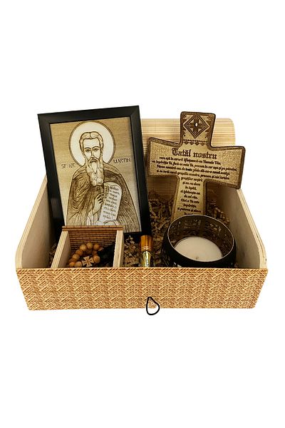 OEM Holy Gift Set – Icon and Prayer: Saint Martin